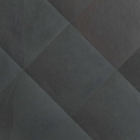 Msi Montauk Black 12 In. X 12 In. Honed Slate Floor And Wall Tile, 10PK ZOR-NS-0014